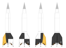 1/24 Scale V-2/A4 Plastic Model Assembly Kit