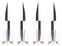 1/24 Scale V-2/A4 Plastic Model Assembly Kit